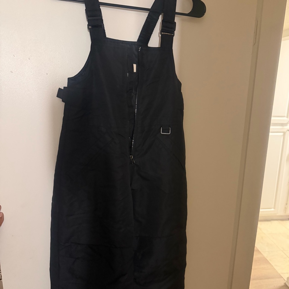 Cherokee Black Kids One Piece snow ski bib like new